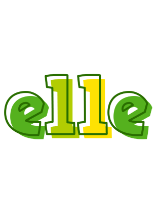 Elle juice logo