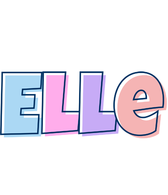 Elle pastel logo