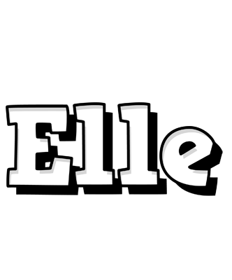 Elle snowing logo