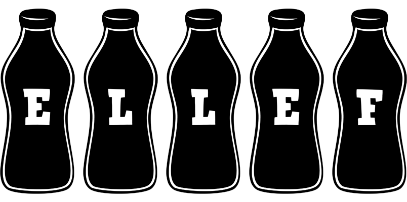 Ellef bottle logo