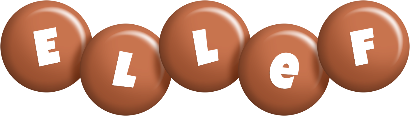 Ellef candy-brown logo