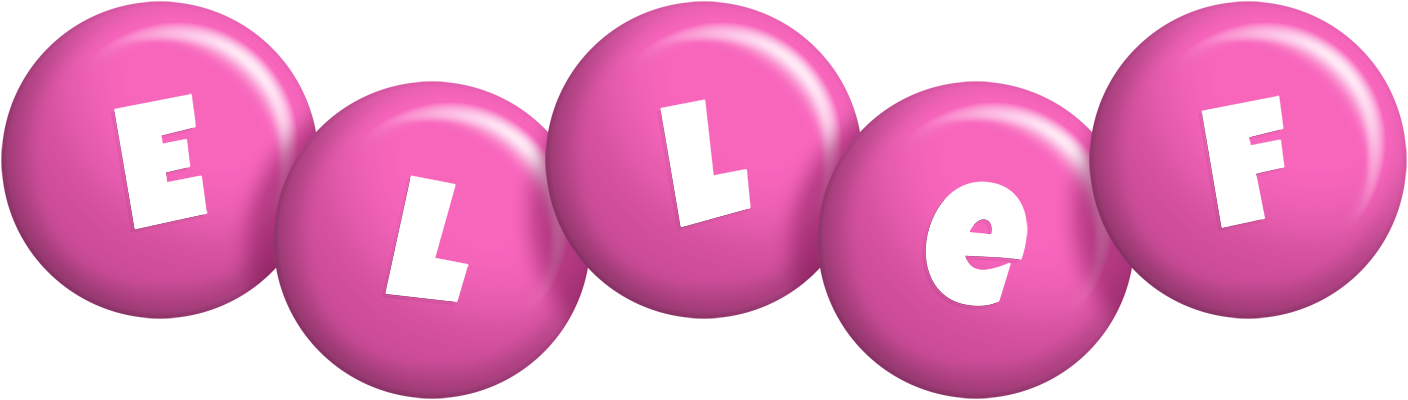Ellef candy-pink logo