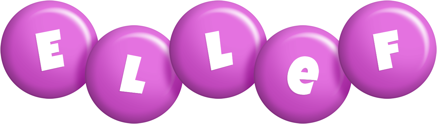 Ellef candy-purple logo
