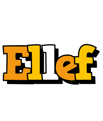 Ellef cartoon logo