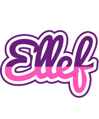 Ellef cheerful logo