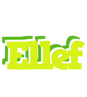 Ellef citrus logo
