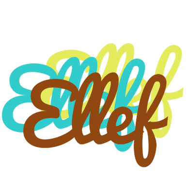 Ellef cupcake logo