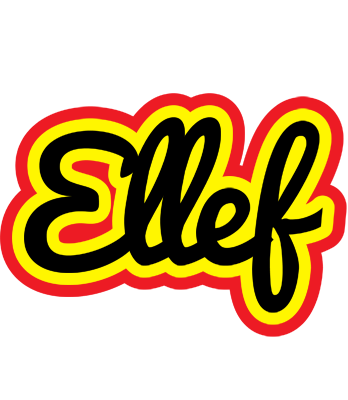 Ellef flaming logo
