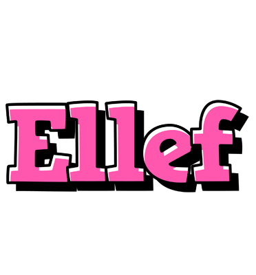 Ellef girlish logo