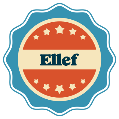 Ellef labels logo