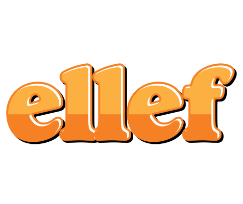 Ellef orange logo