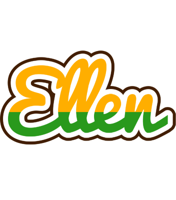 Ellen banana logo