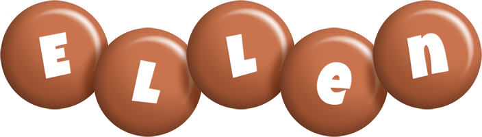 Ellen candy-brown logo