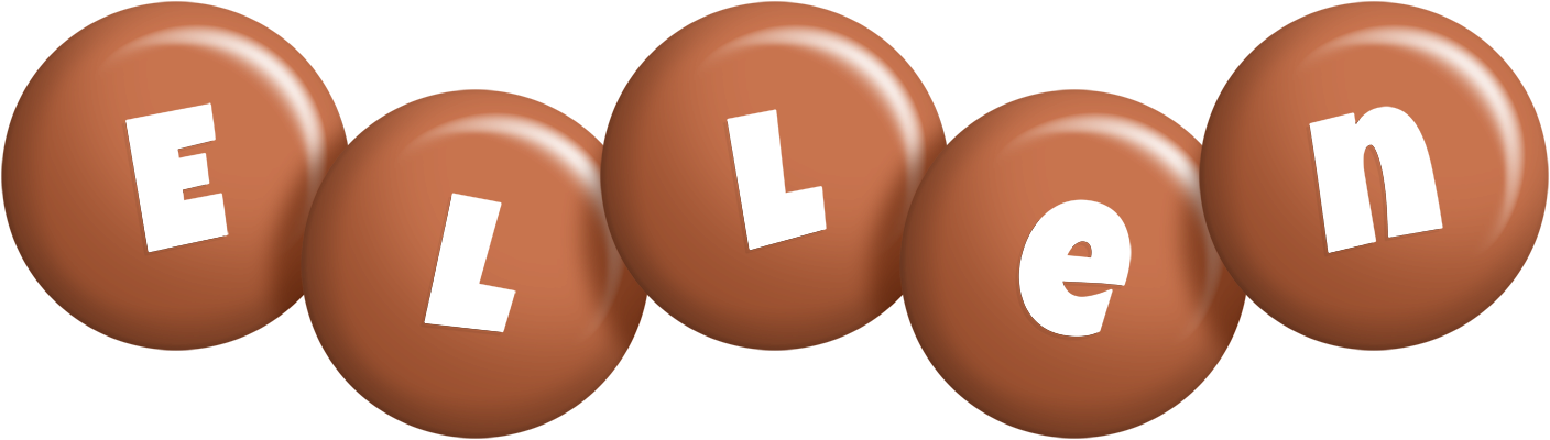 Ellen candy-brown logo