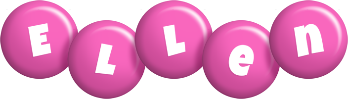 Ellen candy-pink logo