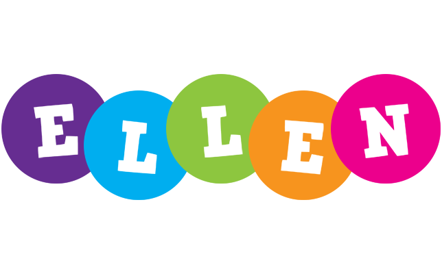 Ellen happy logo