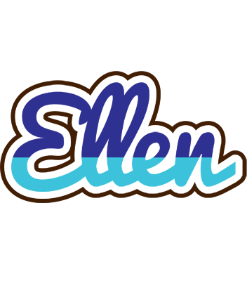 Ellen raining logo