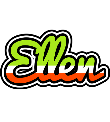 Ellen superfun logo