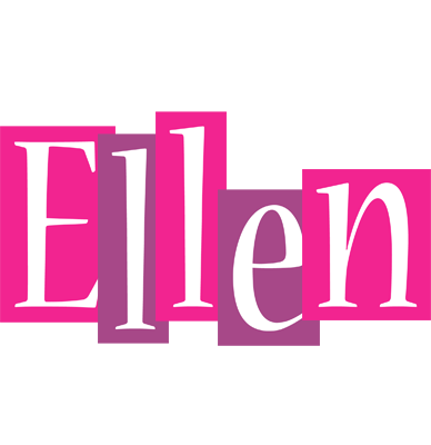 Ellen whine logo