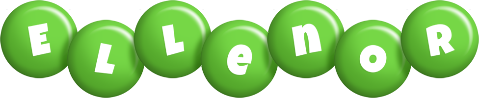 Ellenor candy-green logo