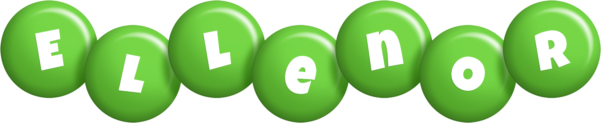 Ellenor candy-green logo
