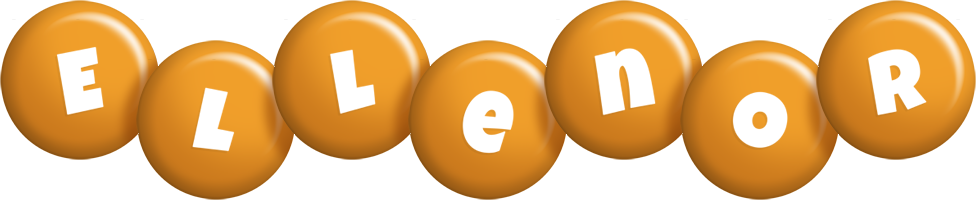 Ellenor candy-orange logo