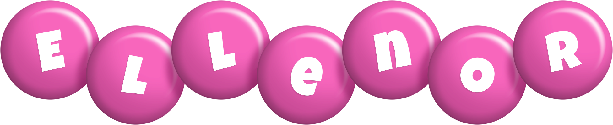Ellenor candy-pink logo