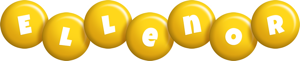 Ellenor candy-yellow logo