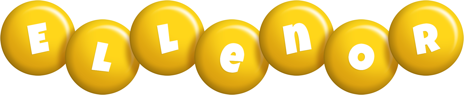 Ellenor candy-yellow logo
