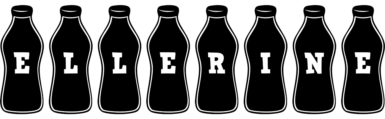 Ellerine bottle logo