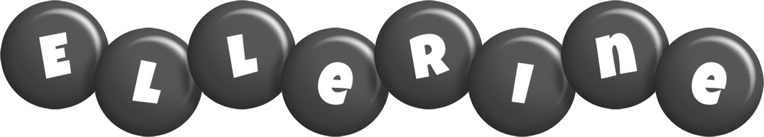 Ellerine candy-black logo