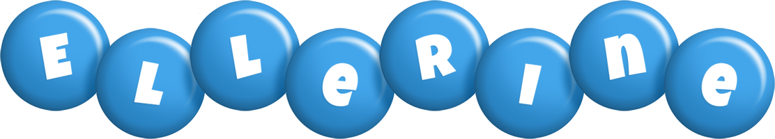 Ellerine candy-blue logo
