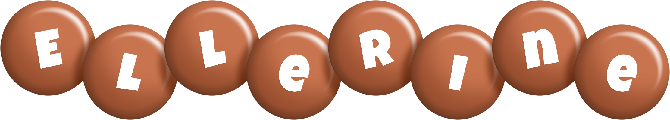 Ellerine candy-brown logo