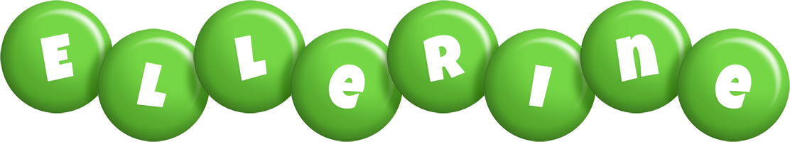 Ellerine candy-green logo