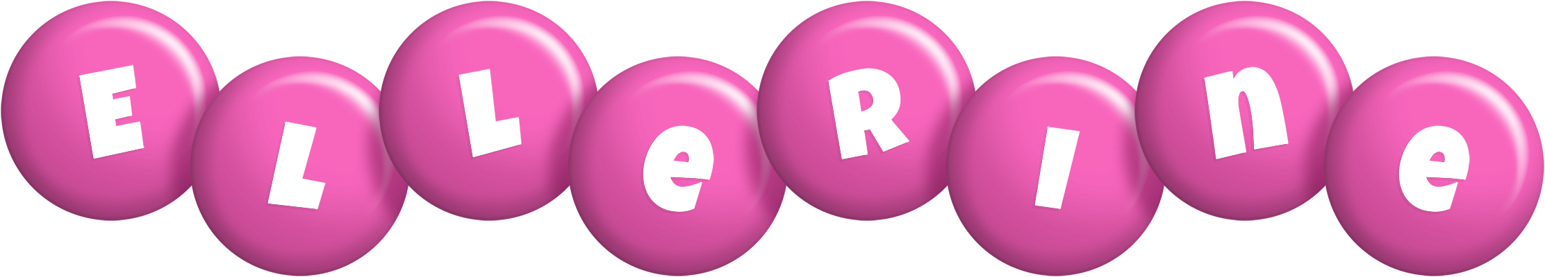 Ellerine candy-pink logo