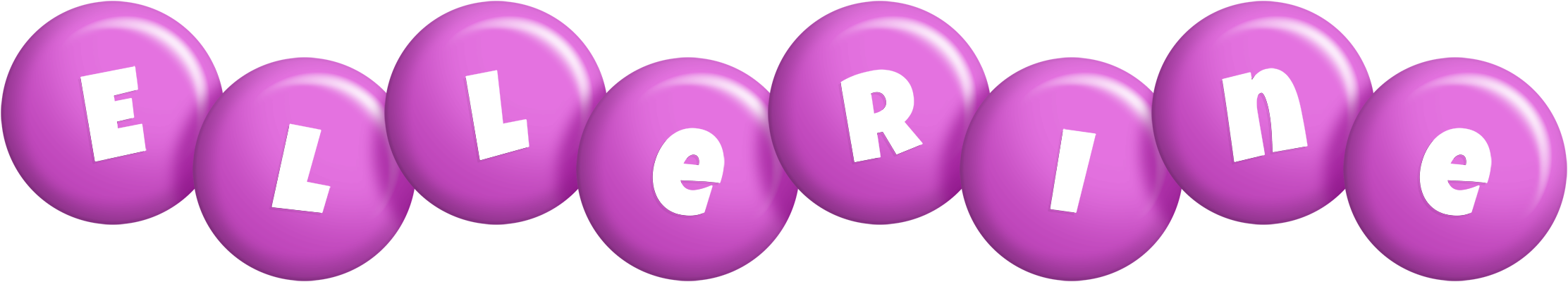 Ellerine candy-purple logo
