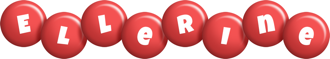 Ellerine candy-red logo