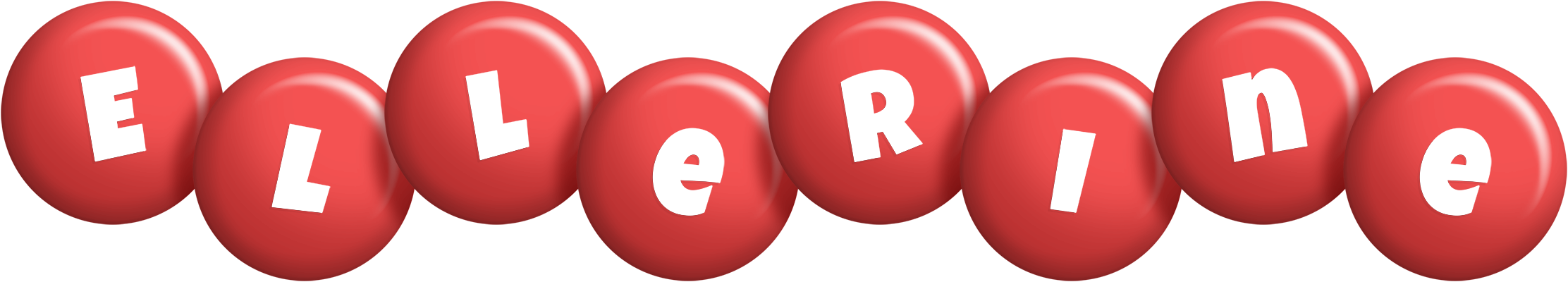 Ellerine candy-red logo