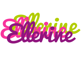 Ellerine flowers logo