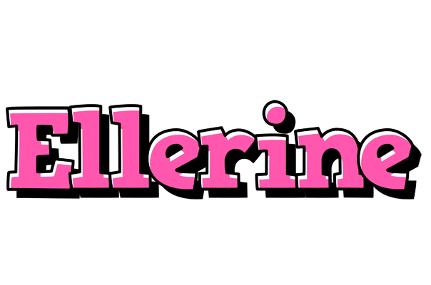 Ellerine girlish logo
