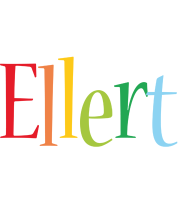 Ellert birthday logo