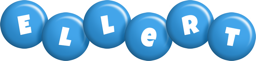 Ellert candy-blue logo