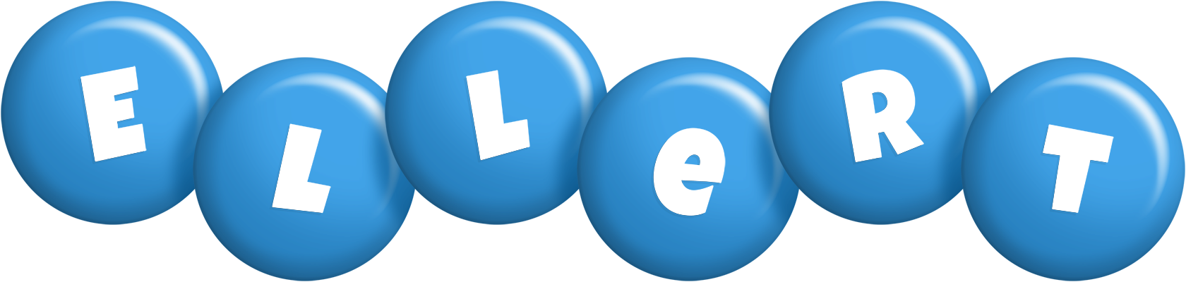 Ellert candy-blue logo