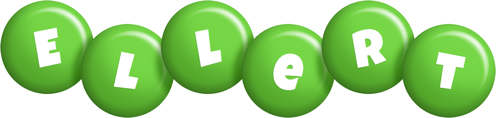 Ellert candy-green logo