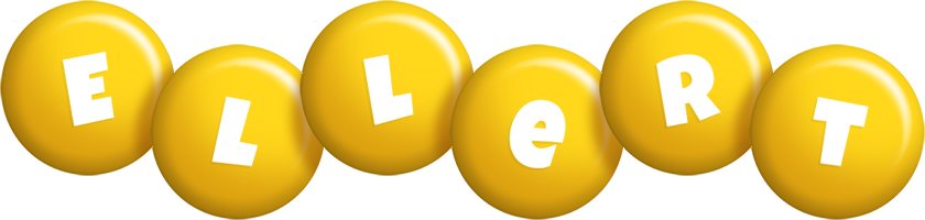 Ellert candy-yellow logo