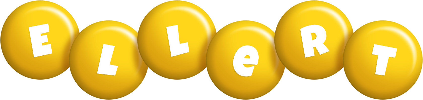 Ellert candy-yellow logo