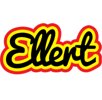 Ellert flaming logo