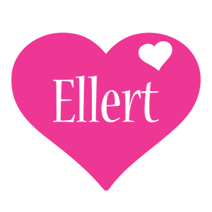 Ellert love-heart logo