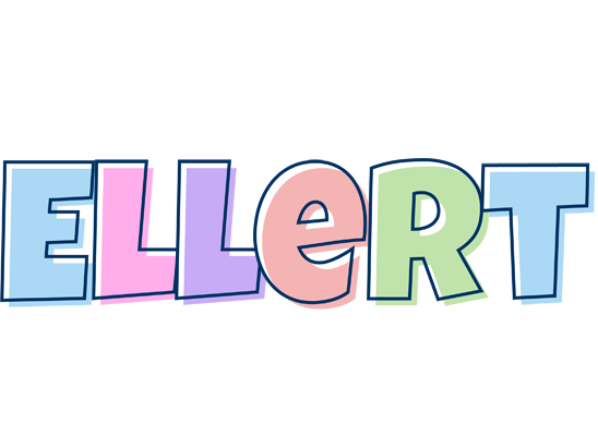 Ellert pastel logo