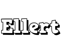 Ellert snowing logo